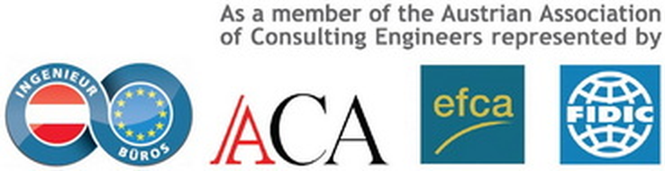 Ingenieurbüro · ACA · efca · FIDIC